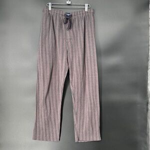 #292- Dockers‎ Striped Red and Gray Men's Joggers Size S